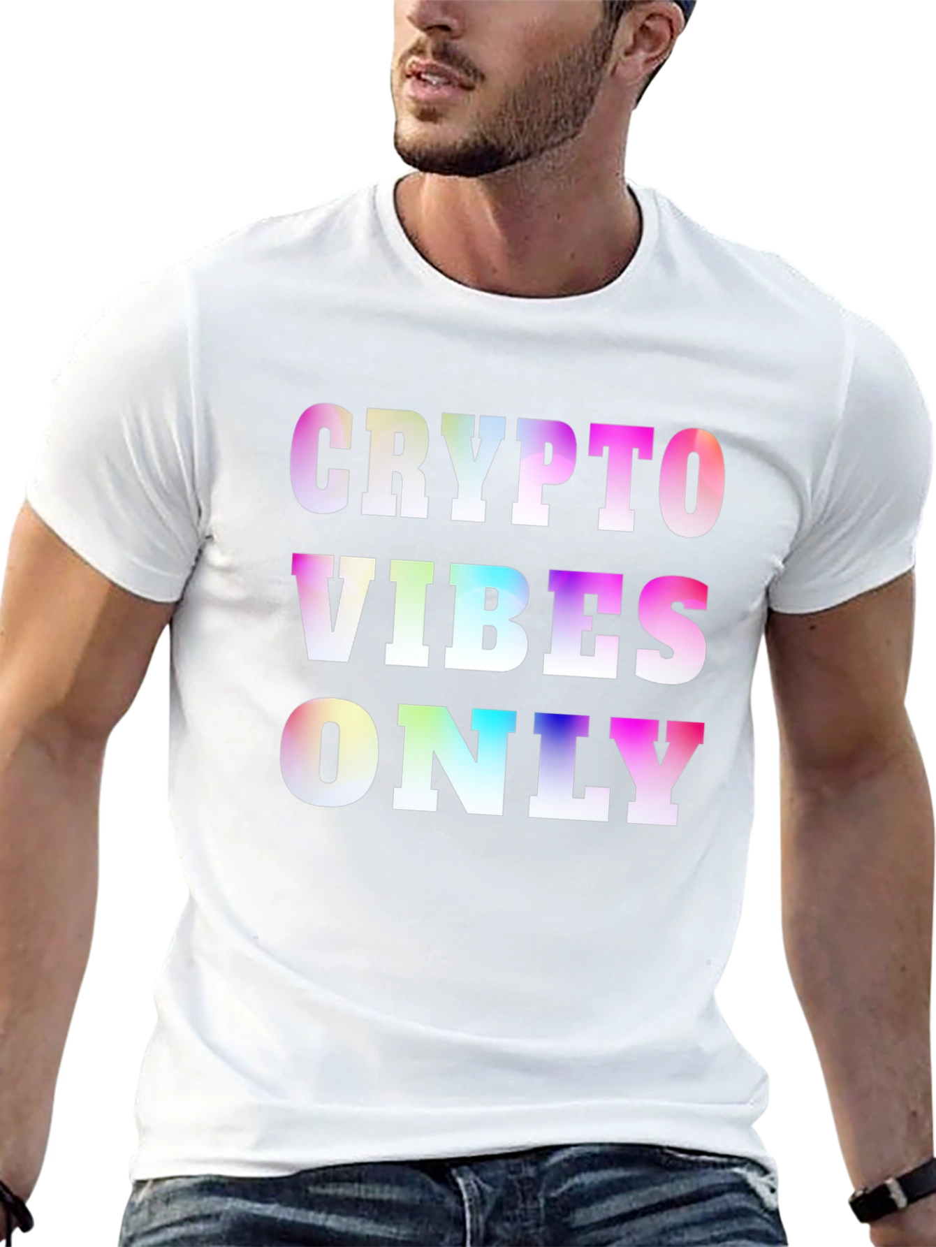 Crypto Vibes Only Graphic T-Shirt