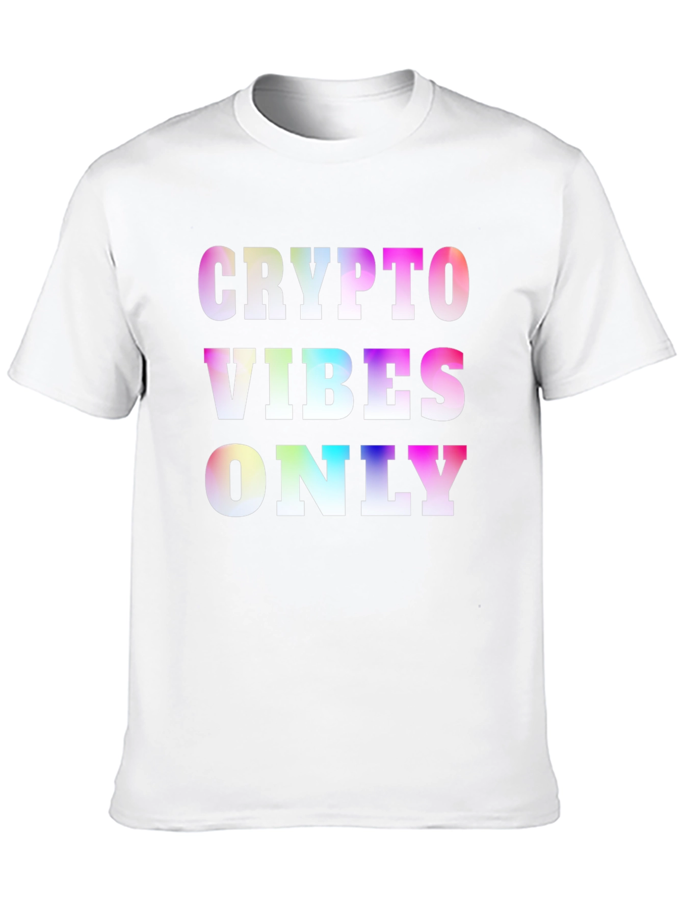 Crypto Vibes Only Graphic T-Shirt