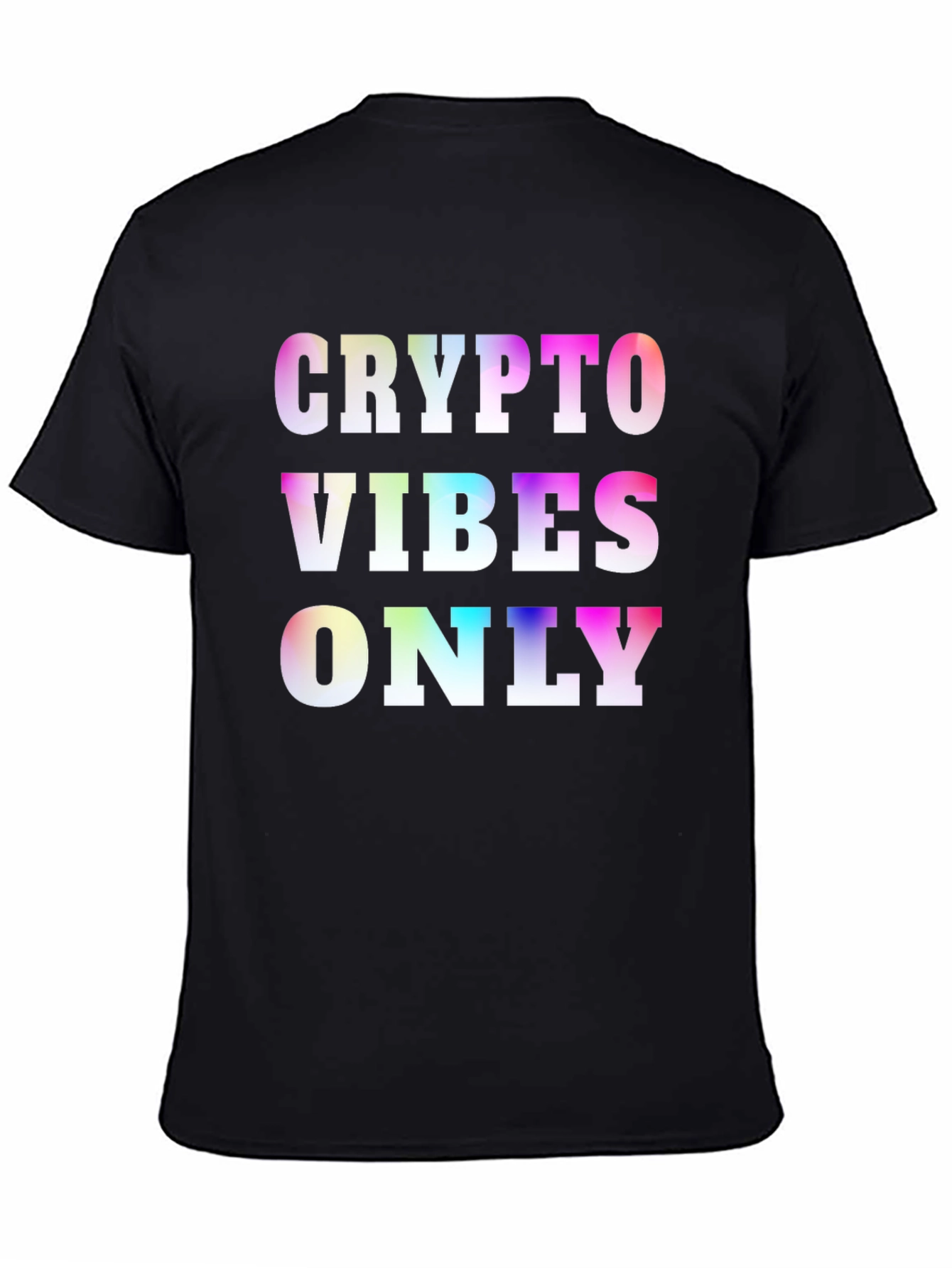 Crypto Vibes Only Graphic T-Shirt