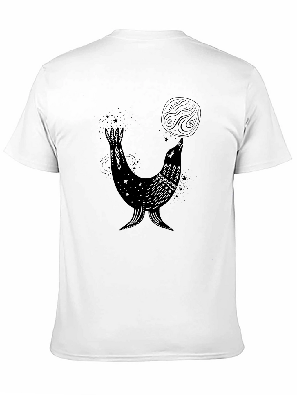 Mystical Seal T-Shirt - Unique Graphic Tee