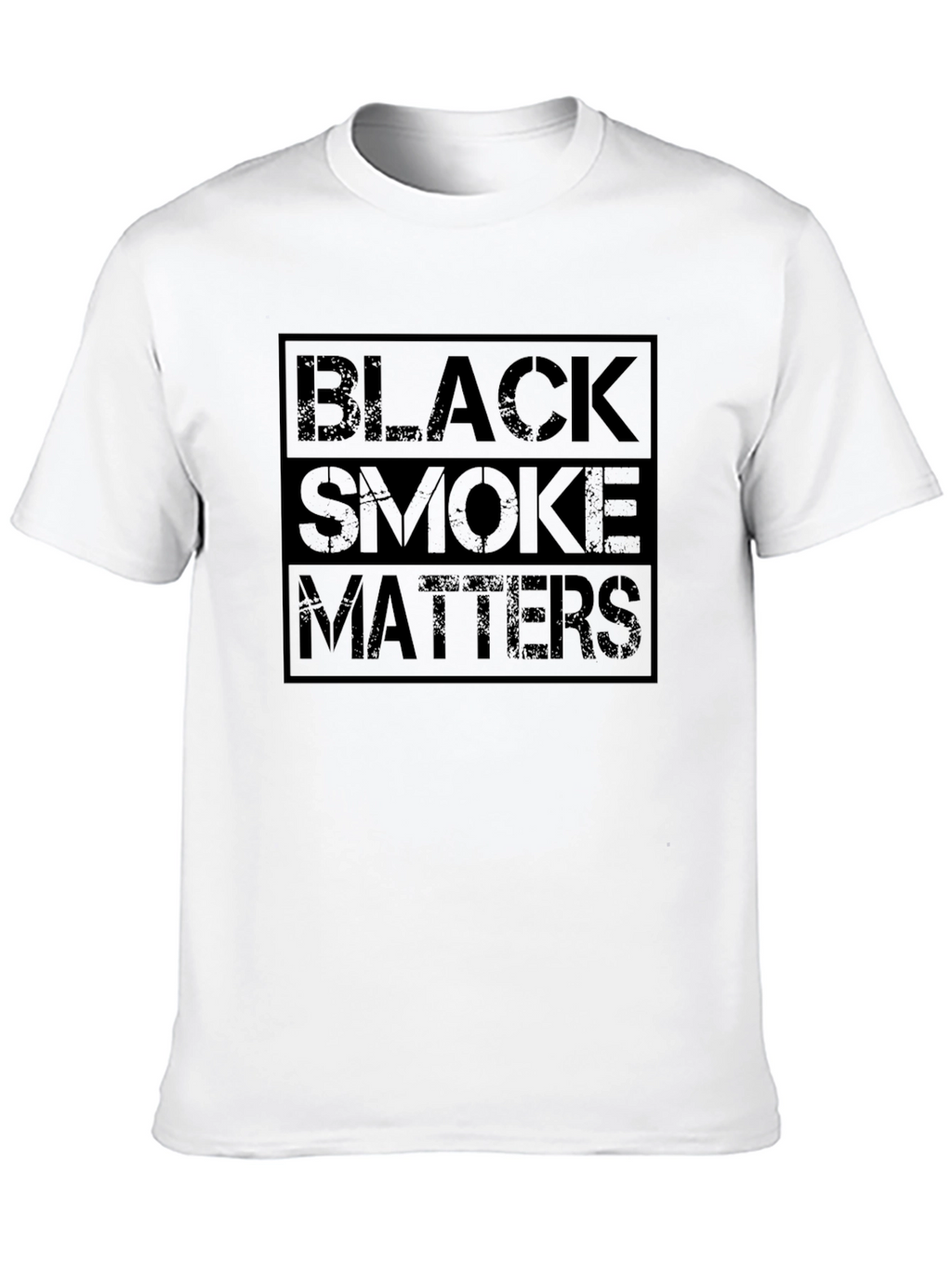 Black Smoke Matters Graphic Tee - Black