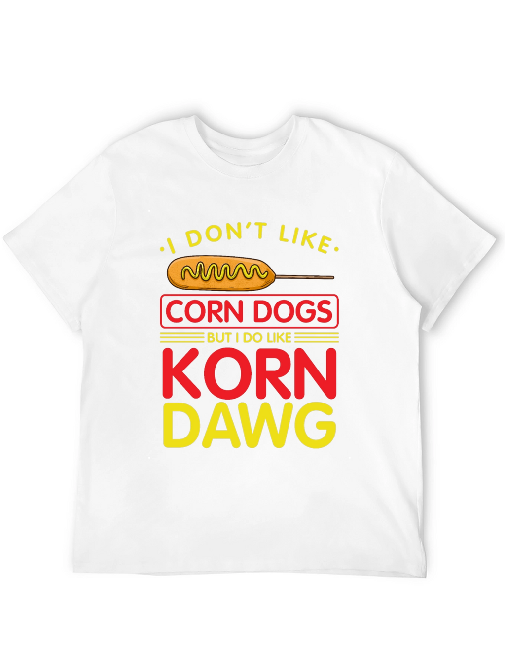 Korn Dawg T-Shirt - Funny Foodie Tee