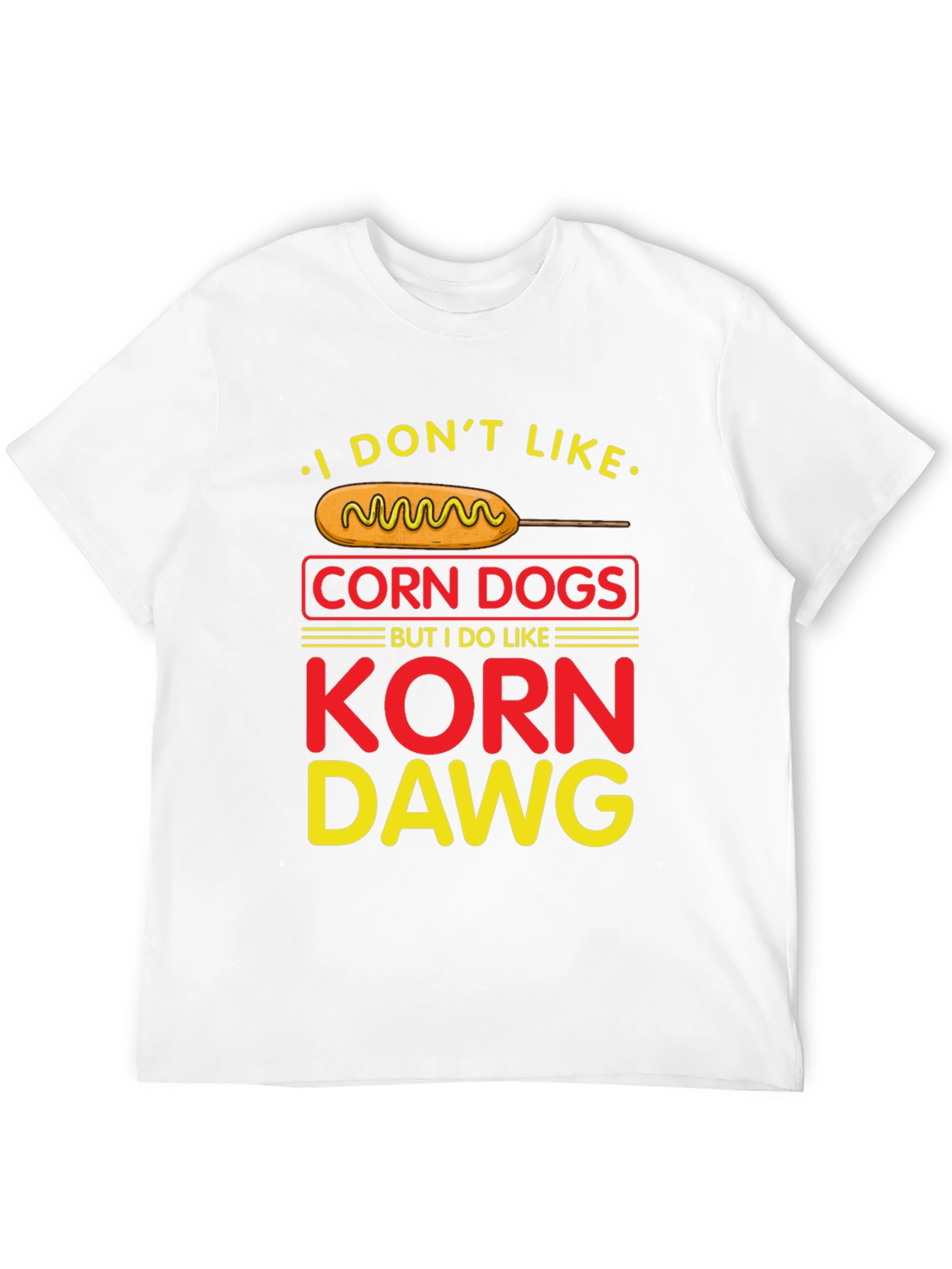Korn Dawg T-Shirt - Funny Foodie Tee