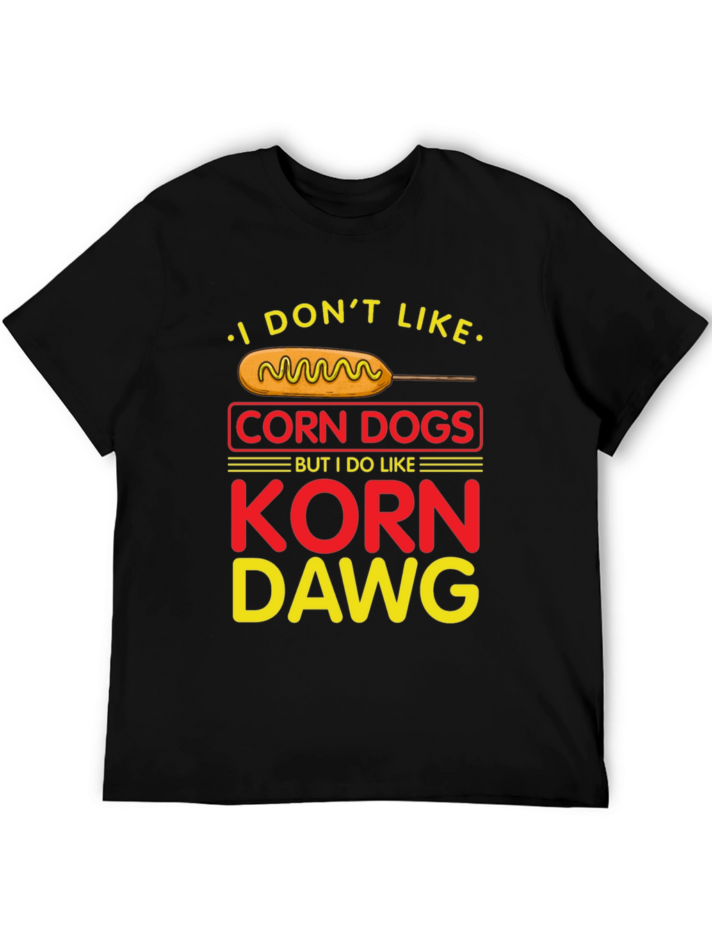 Korn Dawg T-Shirt - Funny Foodie Tee