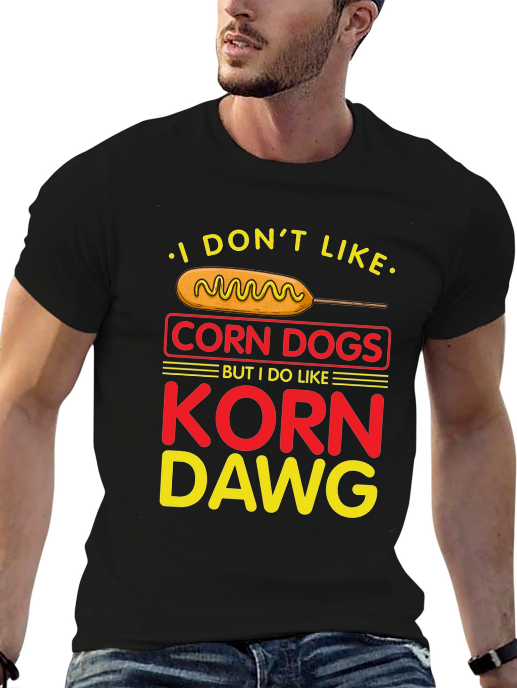Korn Dawg T-Shirt - Funny Foodie Tee