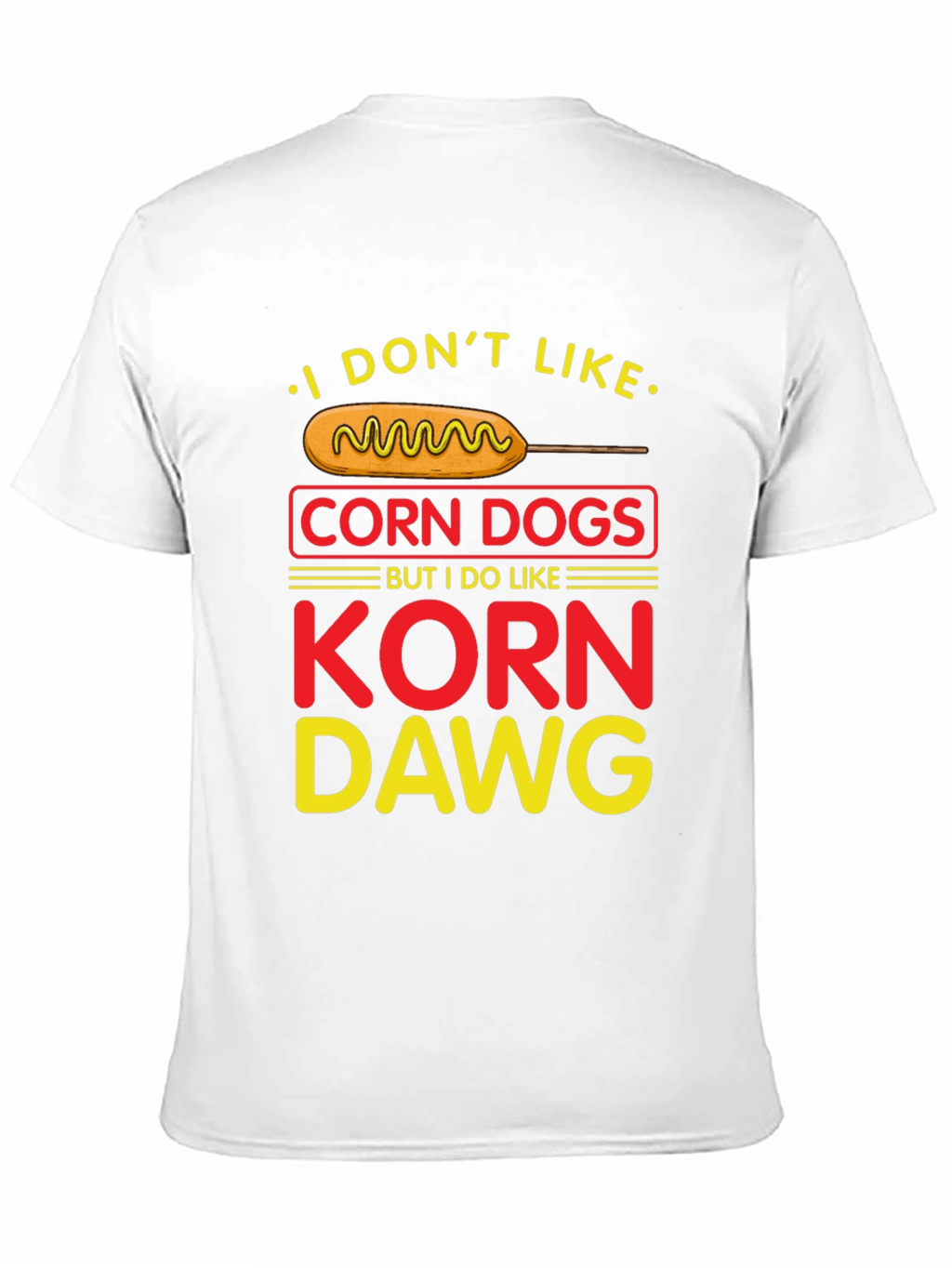 Korn Dawg T-Shirt - Funny Foodie Tee