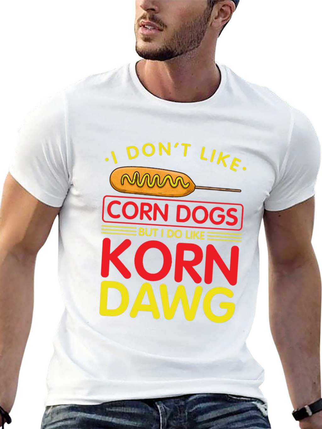 Korn Dawg T-Shirt - Funny Foodie Tee