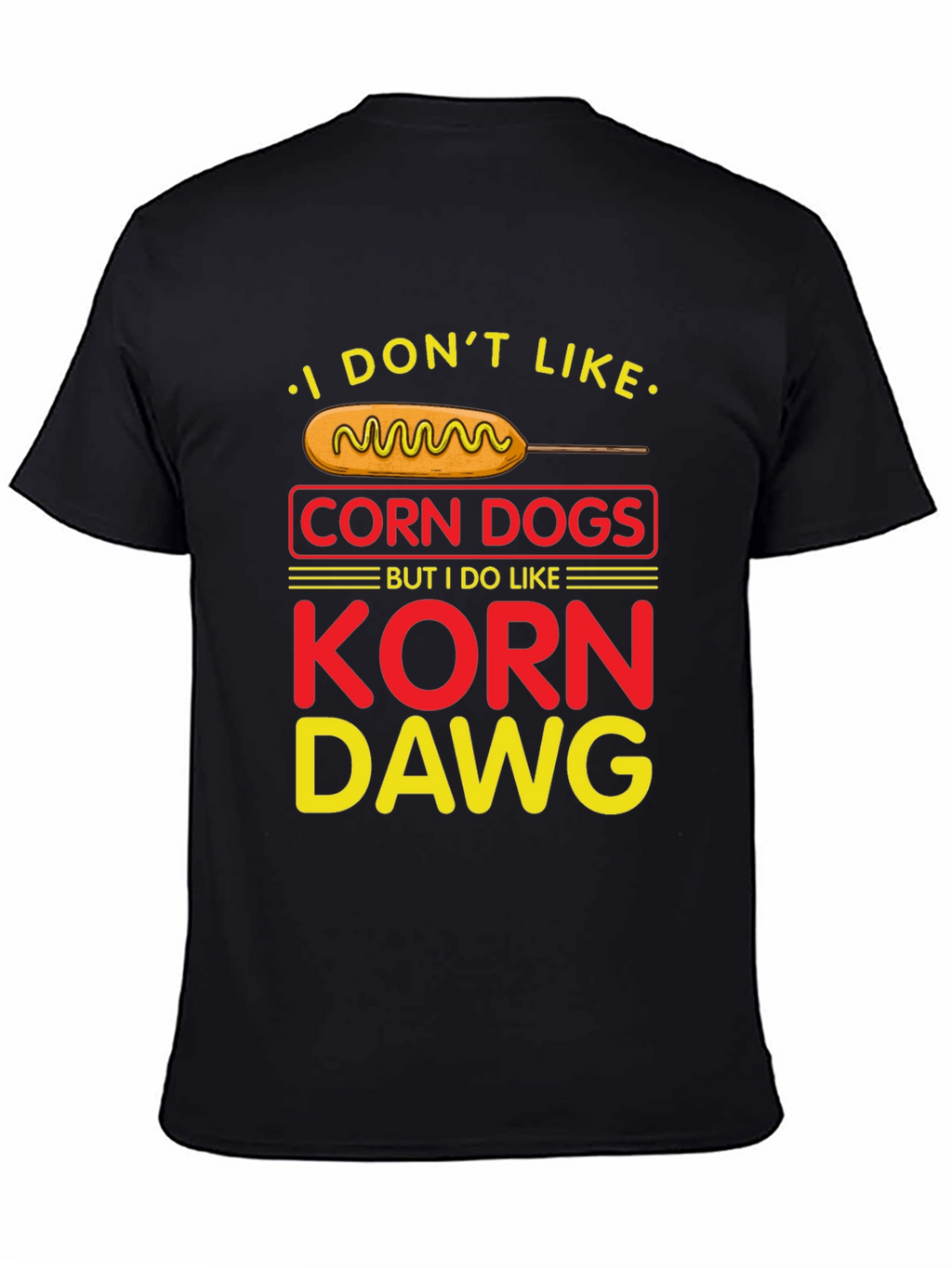Korn Dawg T-Shirt - Funny Foodie Tee