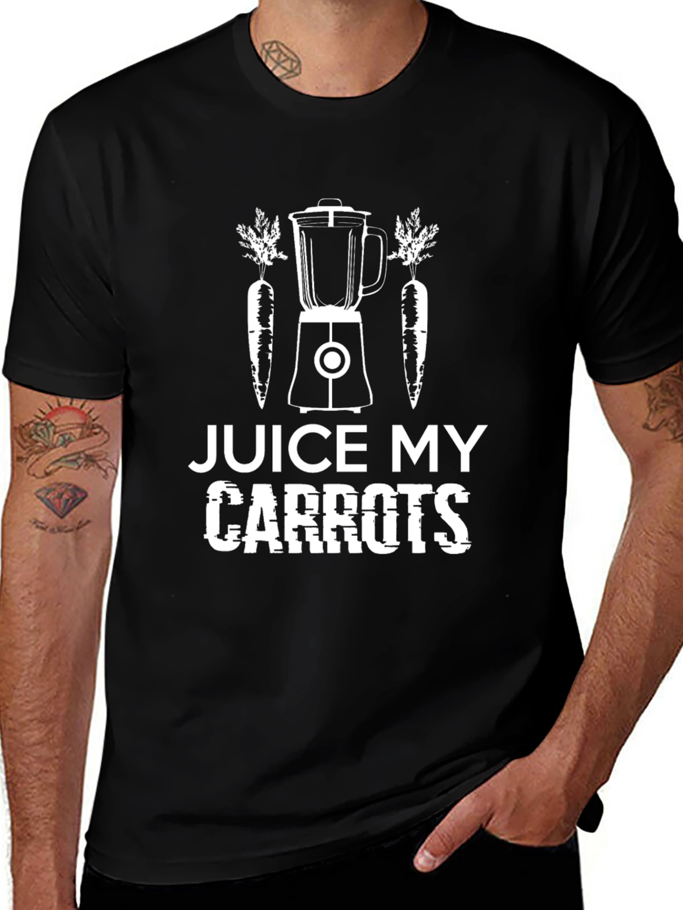 Juice My Carrots T-Shirt - Funny Vegan Tee