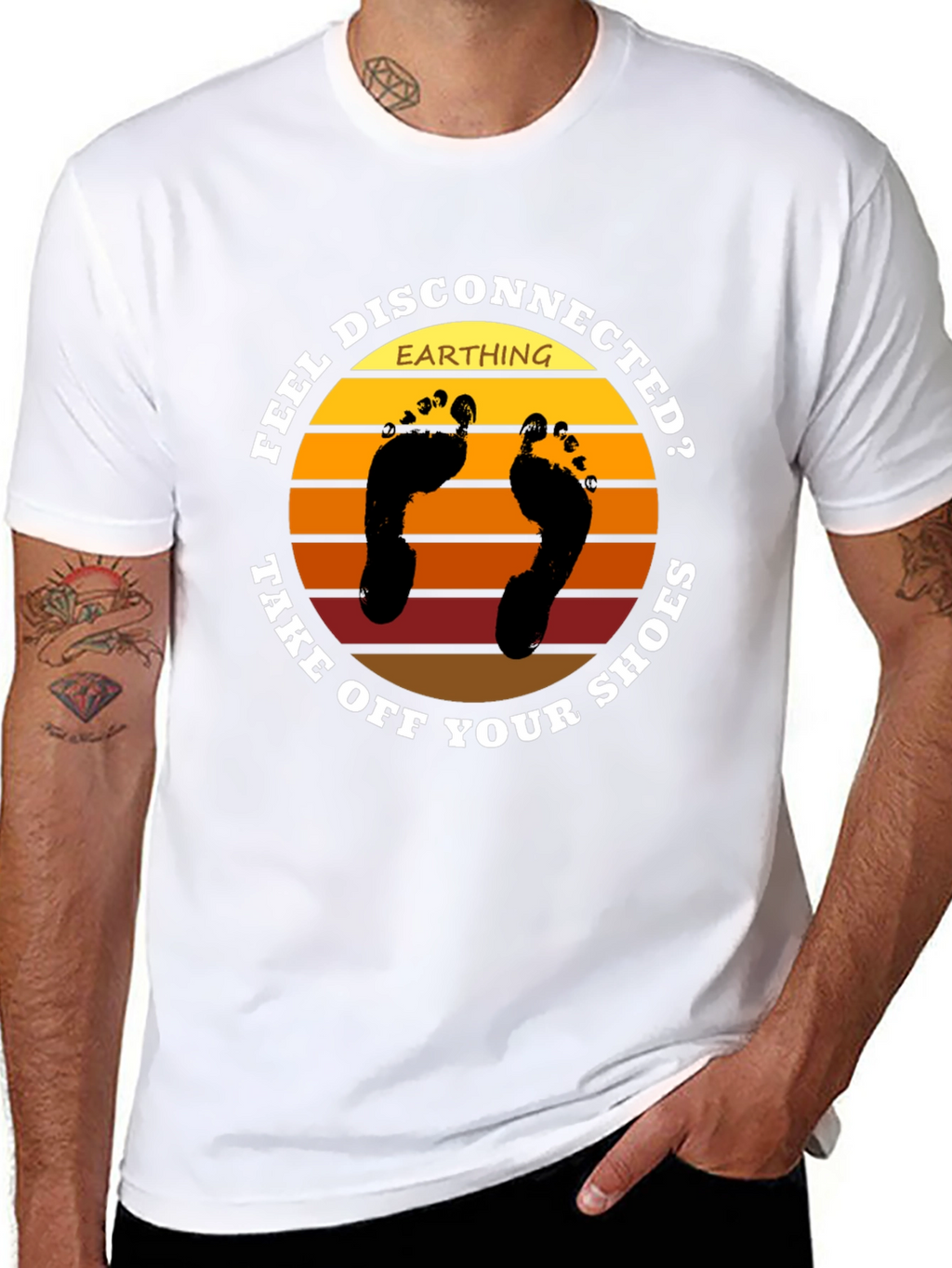 Disconnect Feel Earthing T-Shirt
