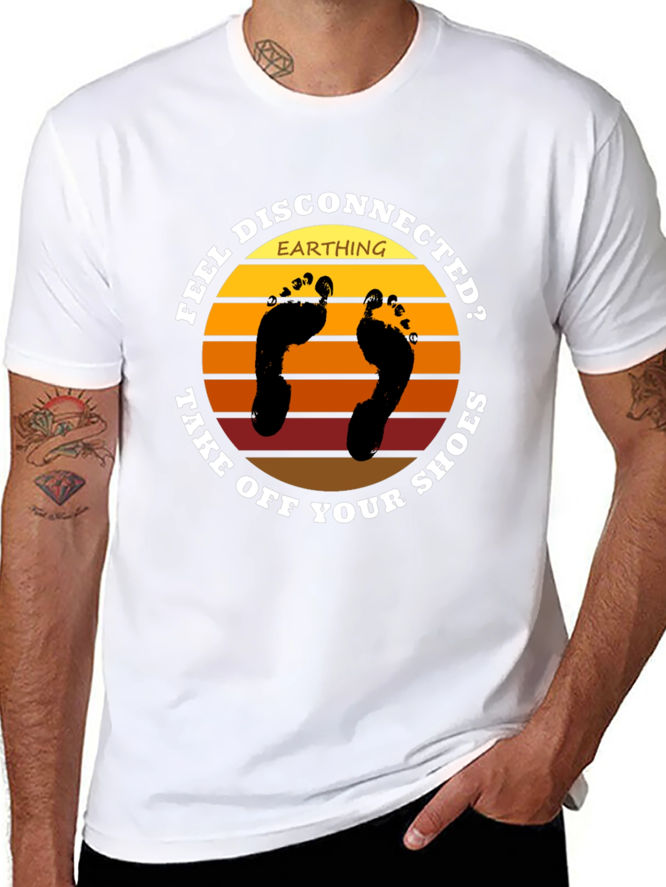 Disconnect Feel Earthing T-Shirt