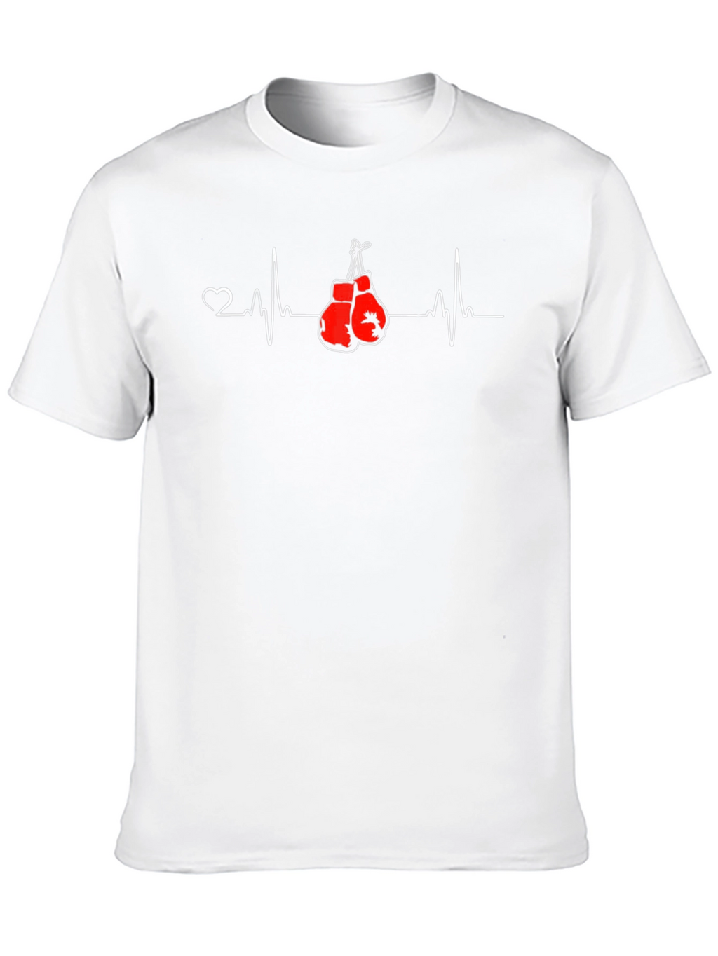 Boxing Heartbeat T-Shirt - Stylish Graphic Tee