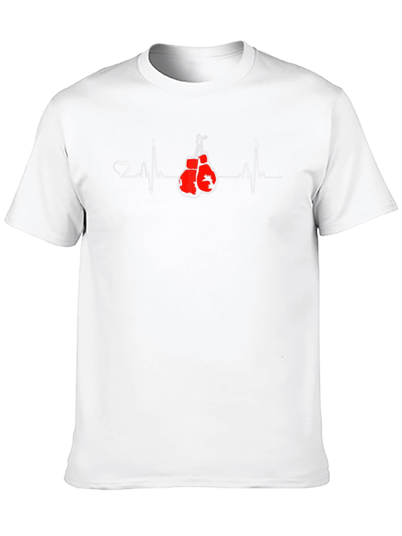 Boxing Heartbeat T-Shirt - Stylish Graphic Tee