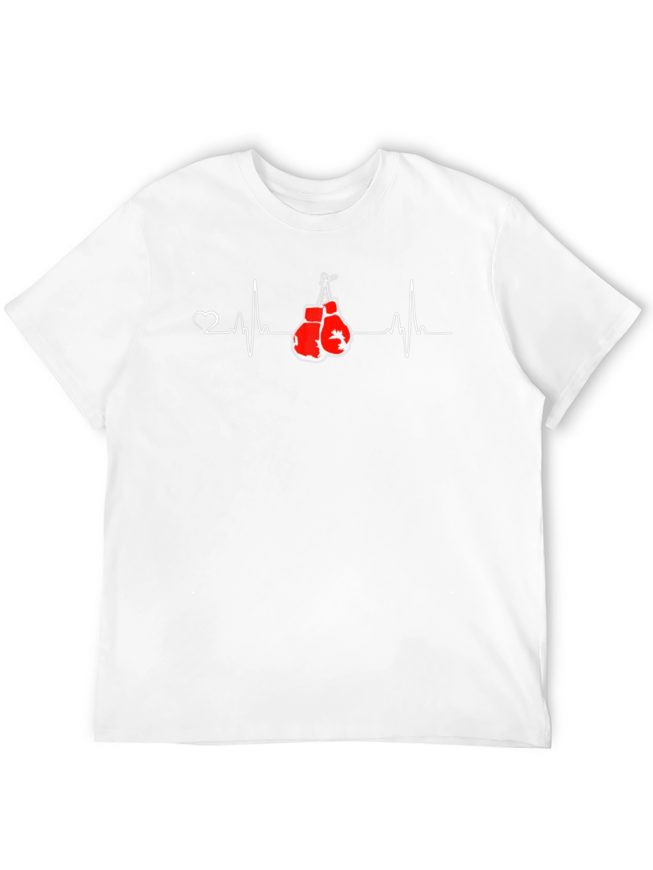 Boxing Heartbeat T-Shirt - Stylish Graphic Tee