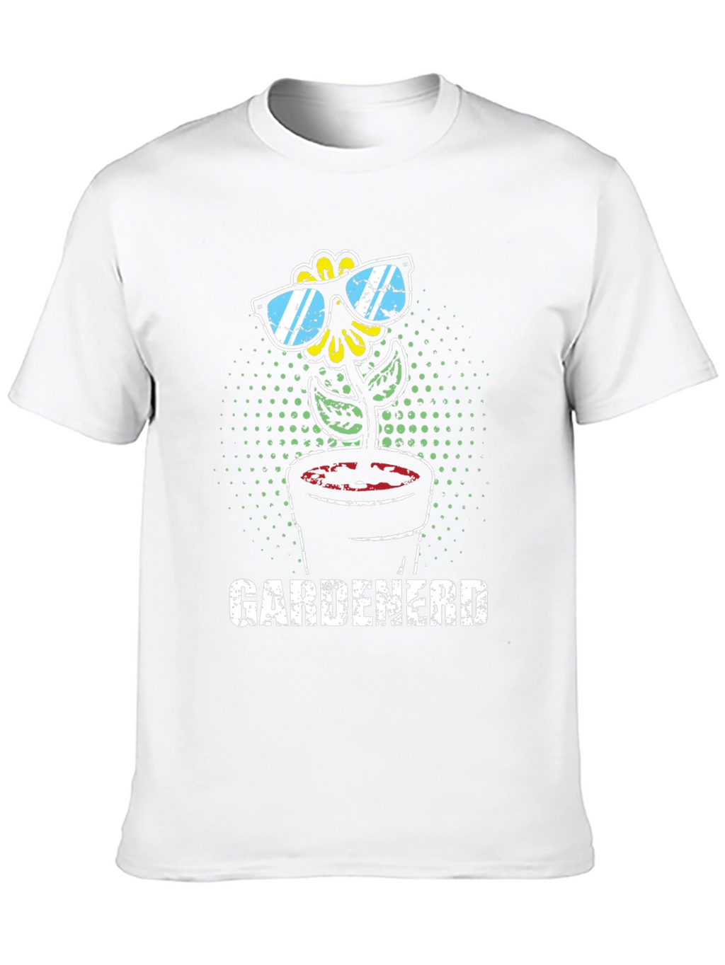 Gardenerd T-Shirt - Sunflower Sunglasses Novelty Tee