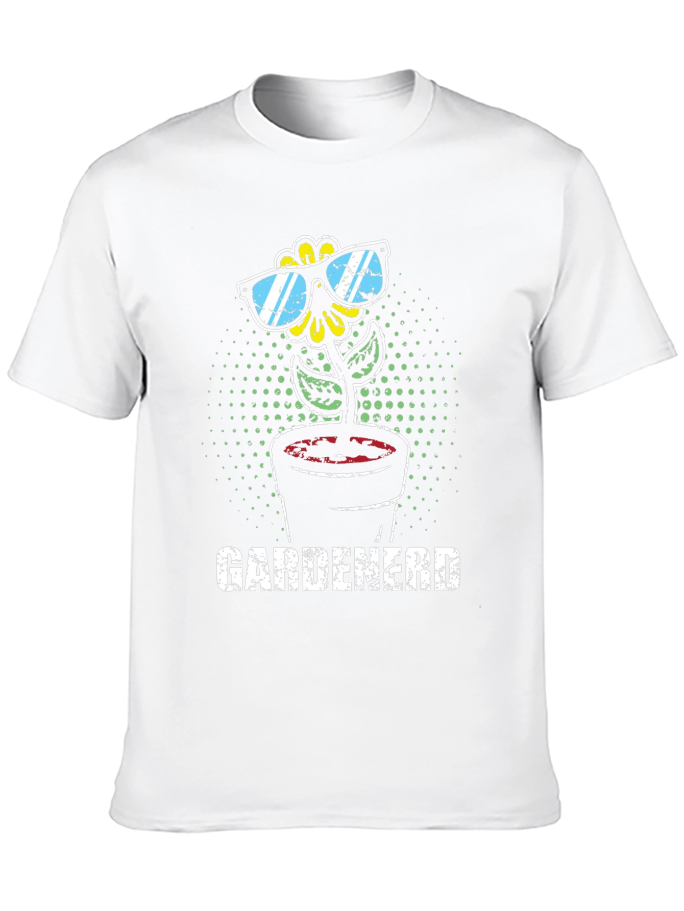 Gardenerd T-Shirt - Sunflower Sunglasses Novelty Tee