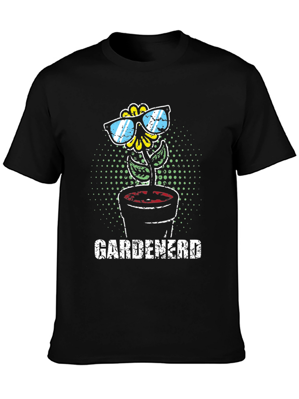 Gardenerd T-Shirt - Sunflower Sunglasses Novelty Tee