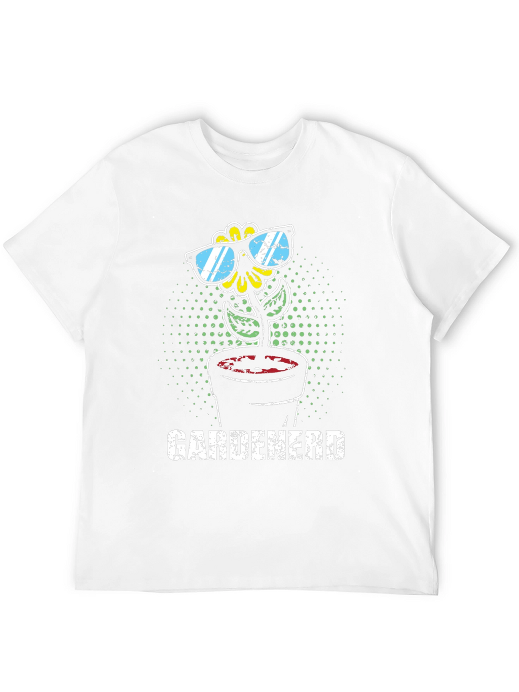 Gardenerd T-Shirt - Sunflower Sunglasses Novelty Tee