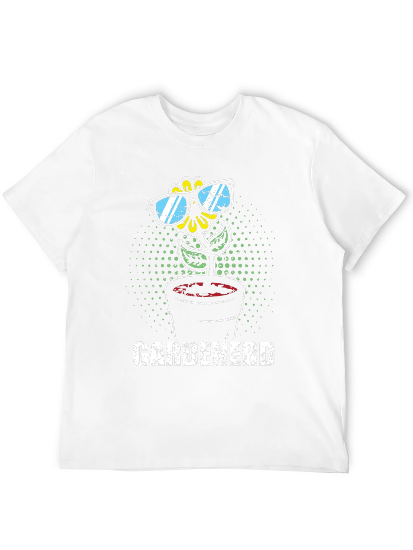 Gardenerd T-Shirt - Sunflower Sunglasses Novelty Tee