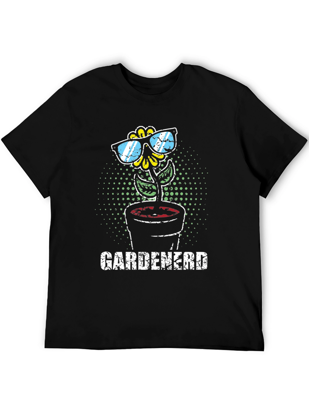 Gardenerd T-Shirt - Sunflower Sunglasses Novelty Tee