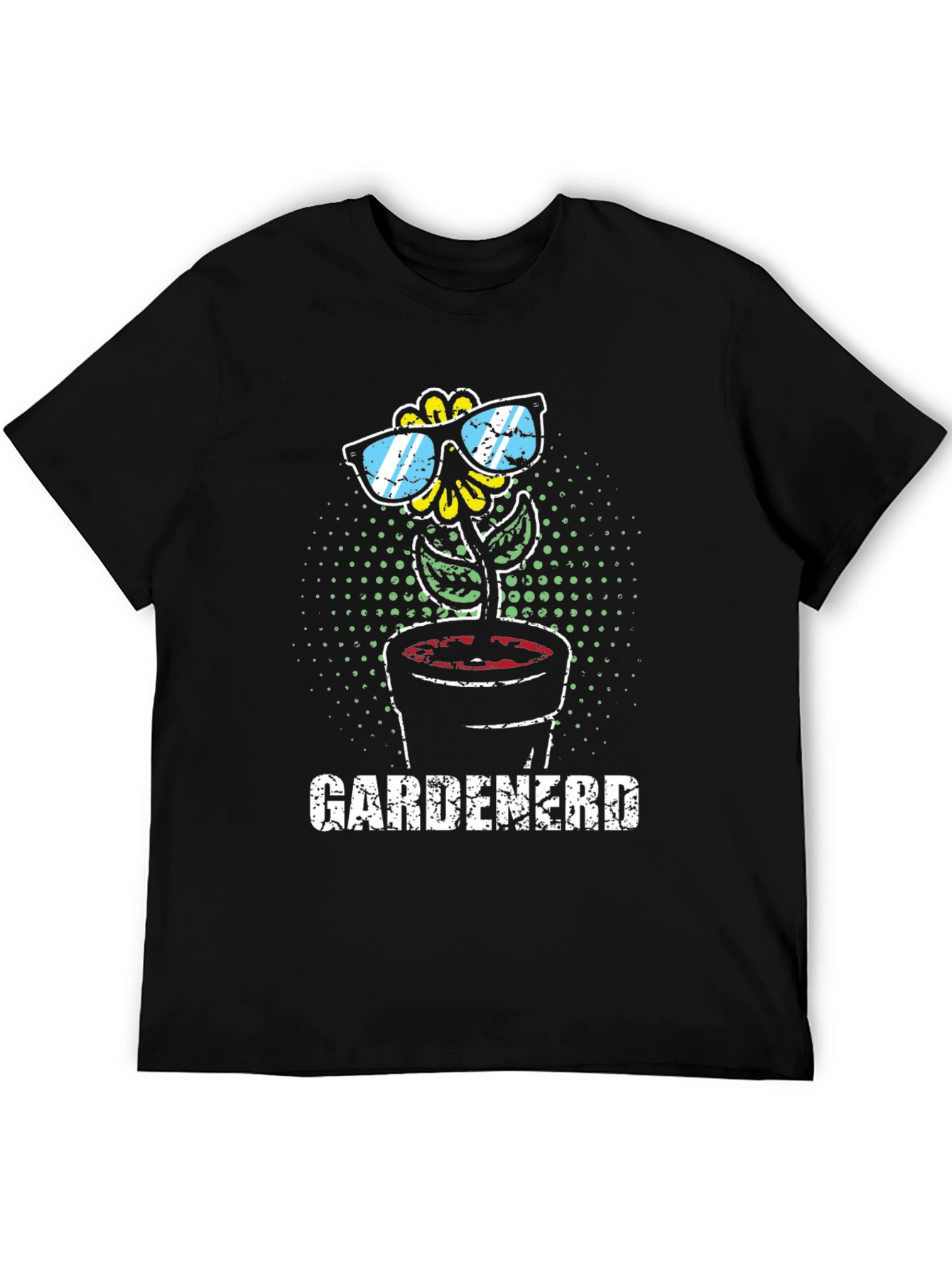 Gardenerd T-Shirt - Sunflower Sunglasses Novelty Tee