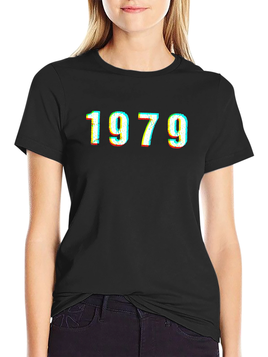 1979 Retro Glitch Graphic T-Shirt