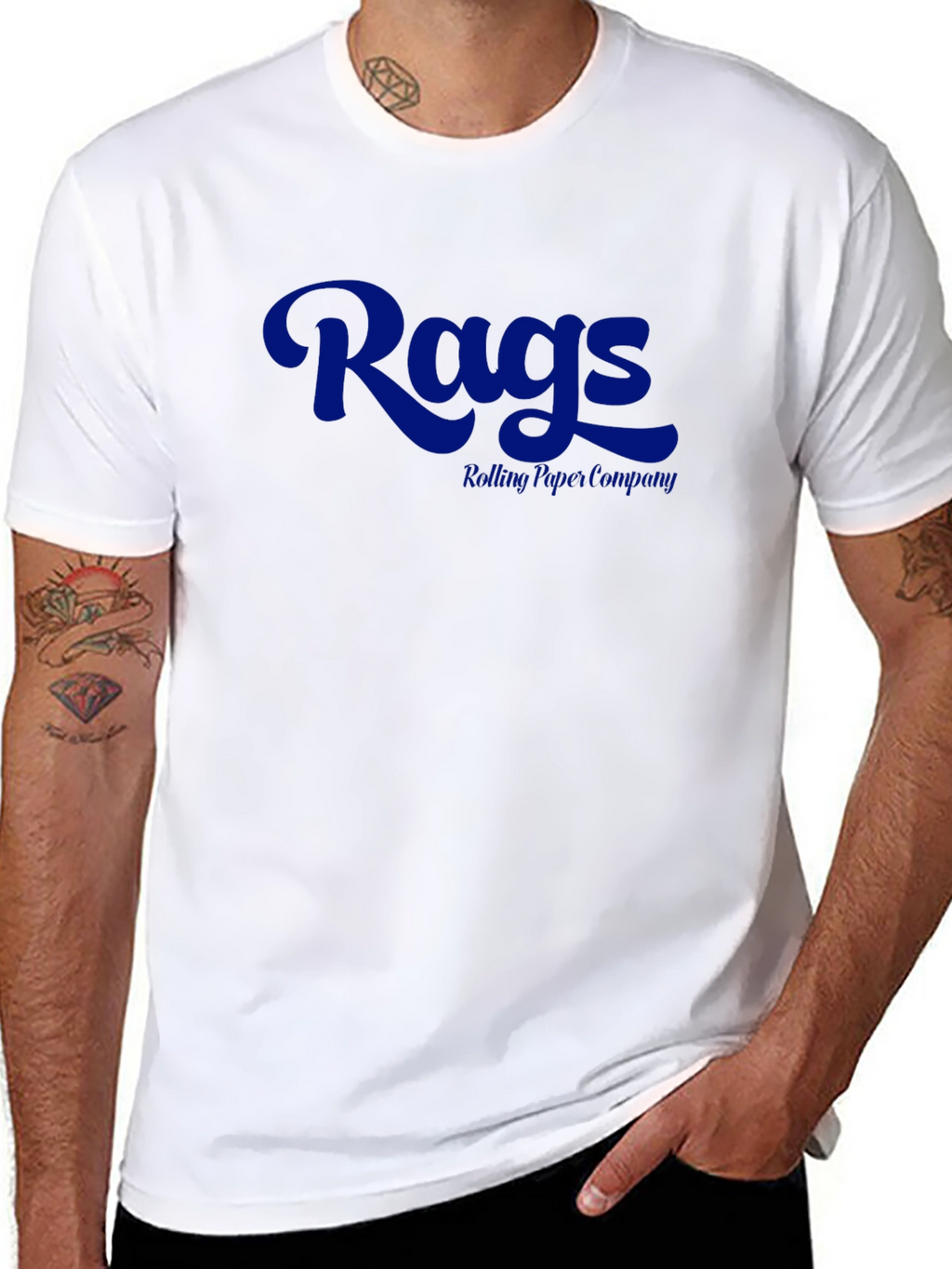 Rags Rolling Paper Company T-Shirt - Black