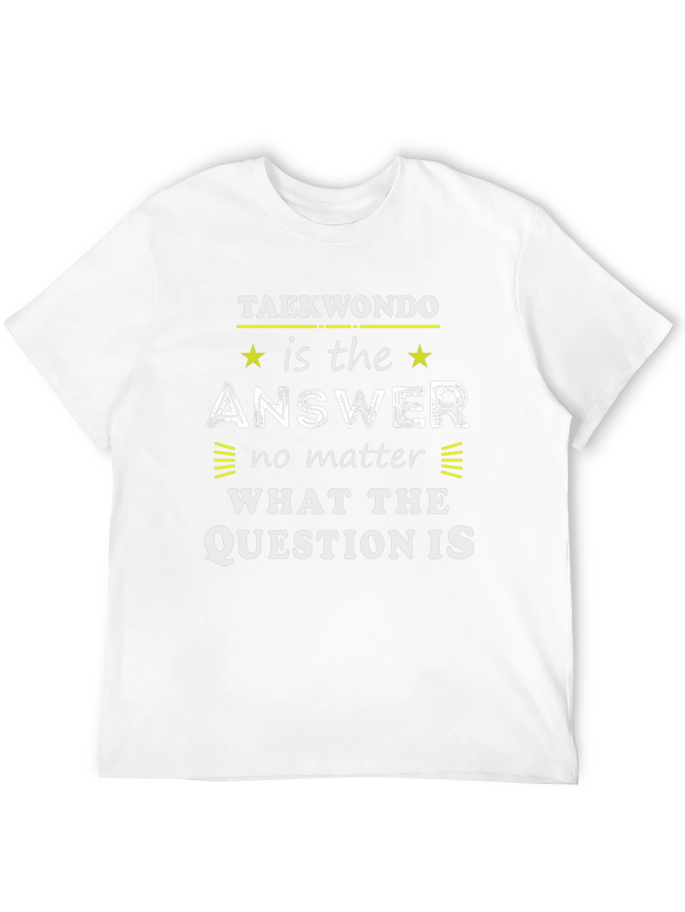 Taekwondo Answer T-Shirt - Martial Arts Tee
