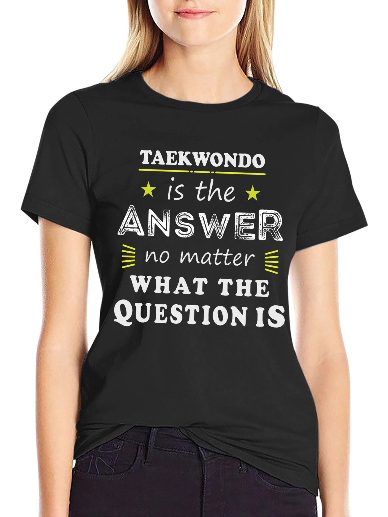 Taekwondo Answer T-Shirt - Martial Arts Tee