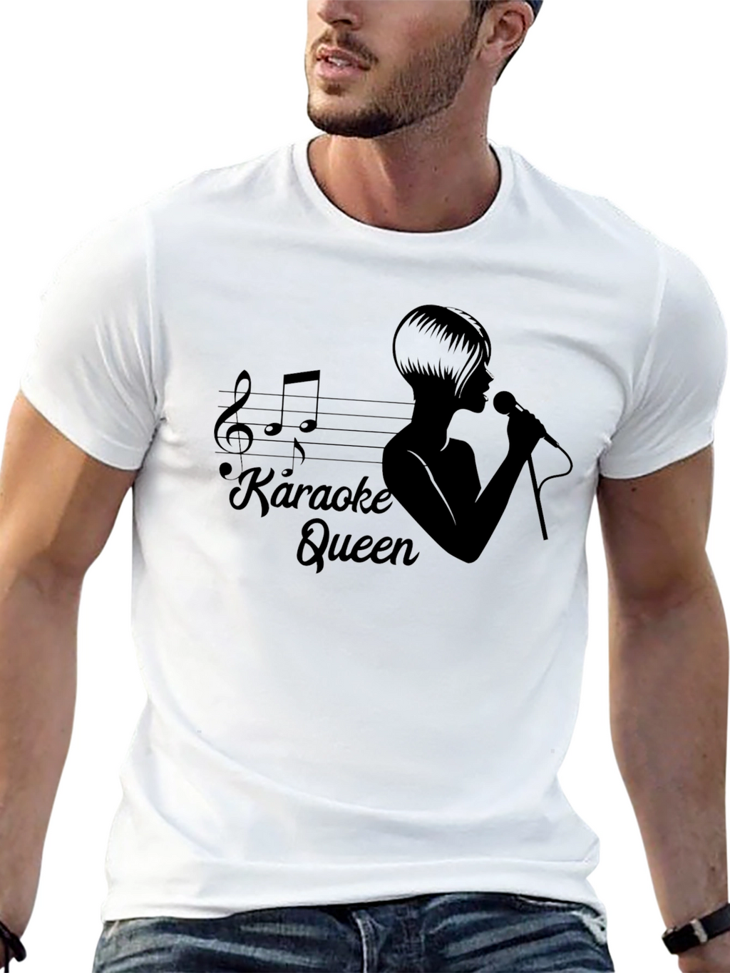Karaoke Queen T-Shirt - Sing Your Heart Out!