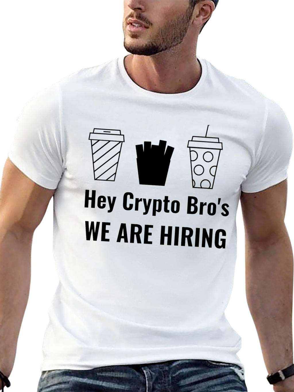 Crypto Bros T-Shirt - We Are Hiring