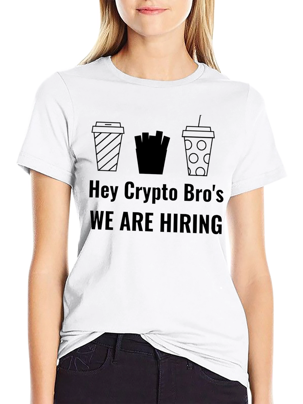 Crypto Bros T-Shirt - We Are Hiring