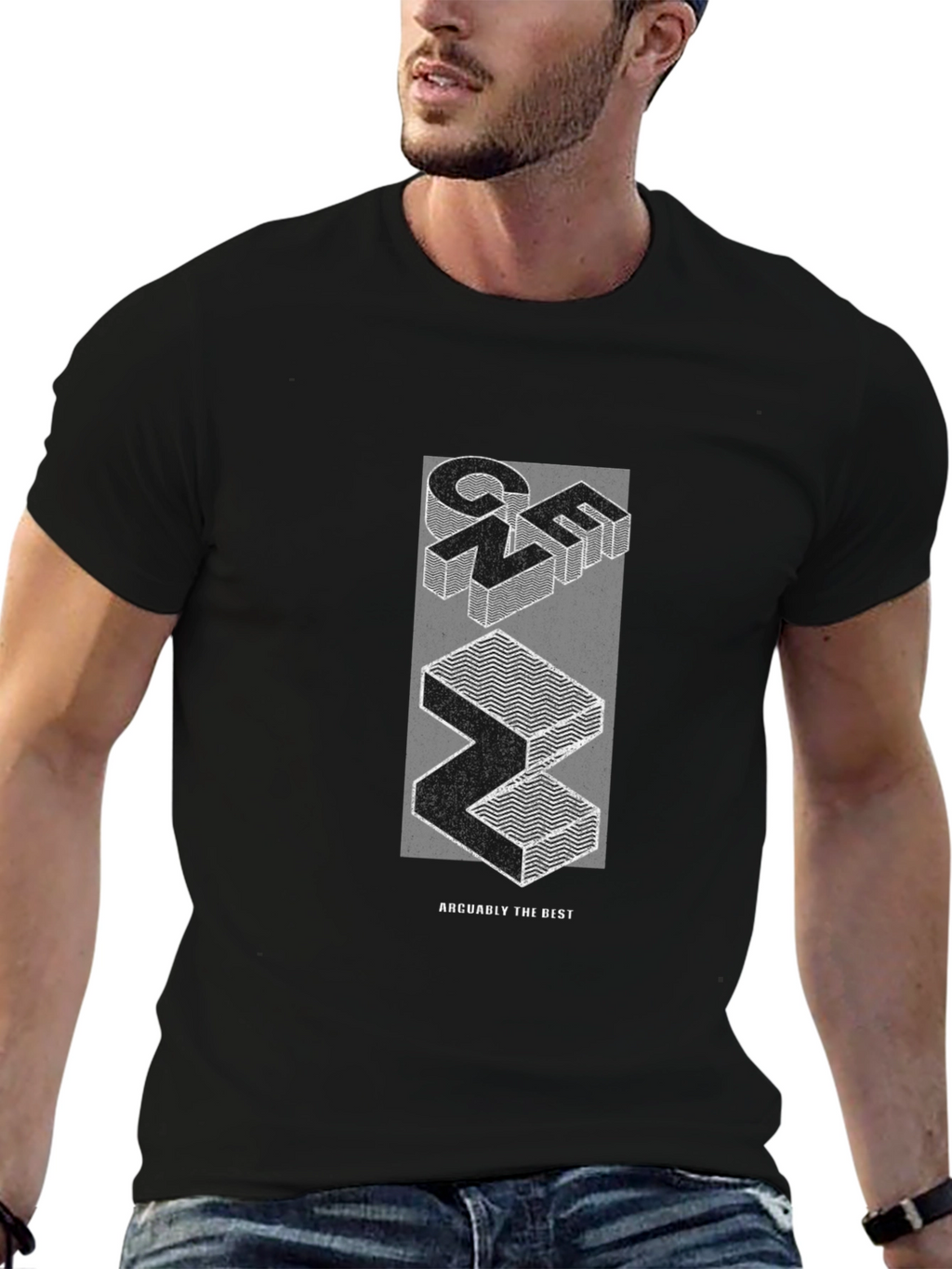 Abstract Graphic Tee - Arguably the Best