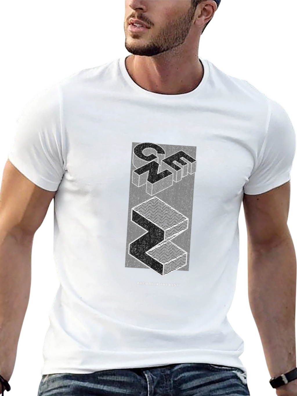 Abstract Graphic Tee - Arguably the Best