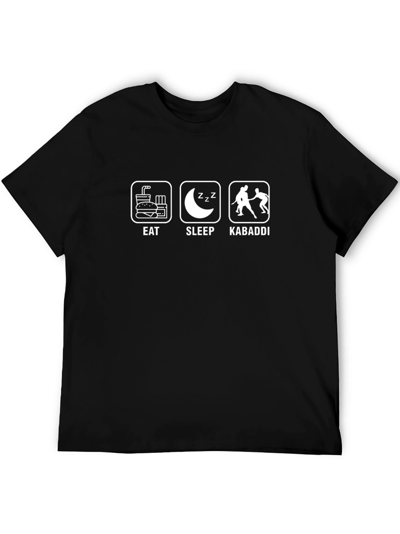 Eat Sleep Kabaddi T-Shirt