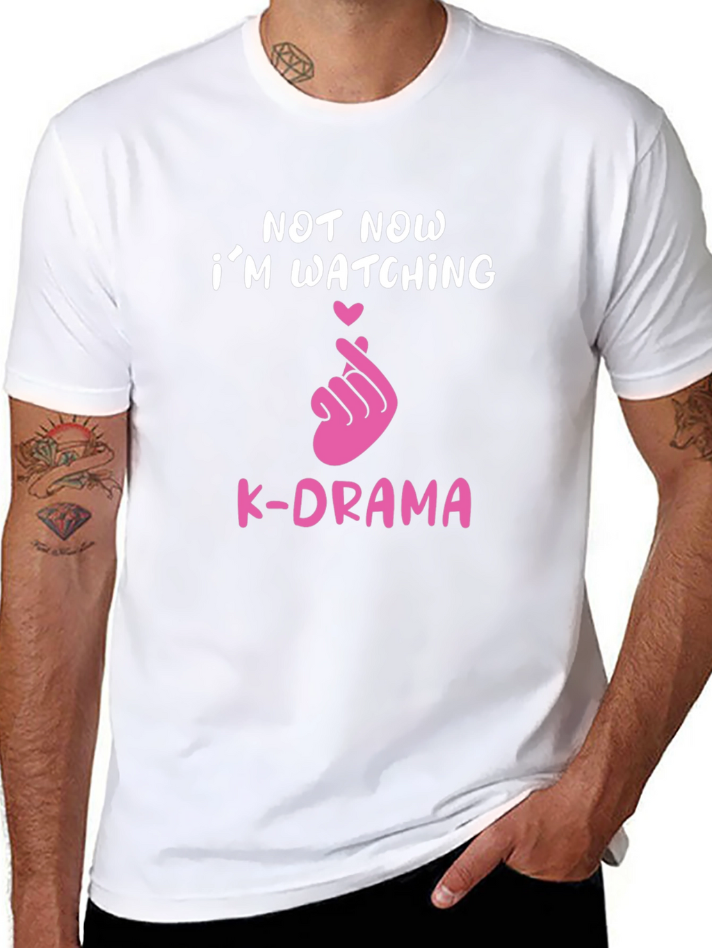 Not Now Watching K-Drama Tee