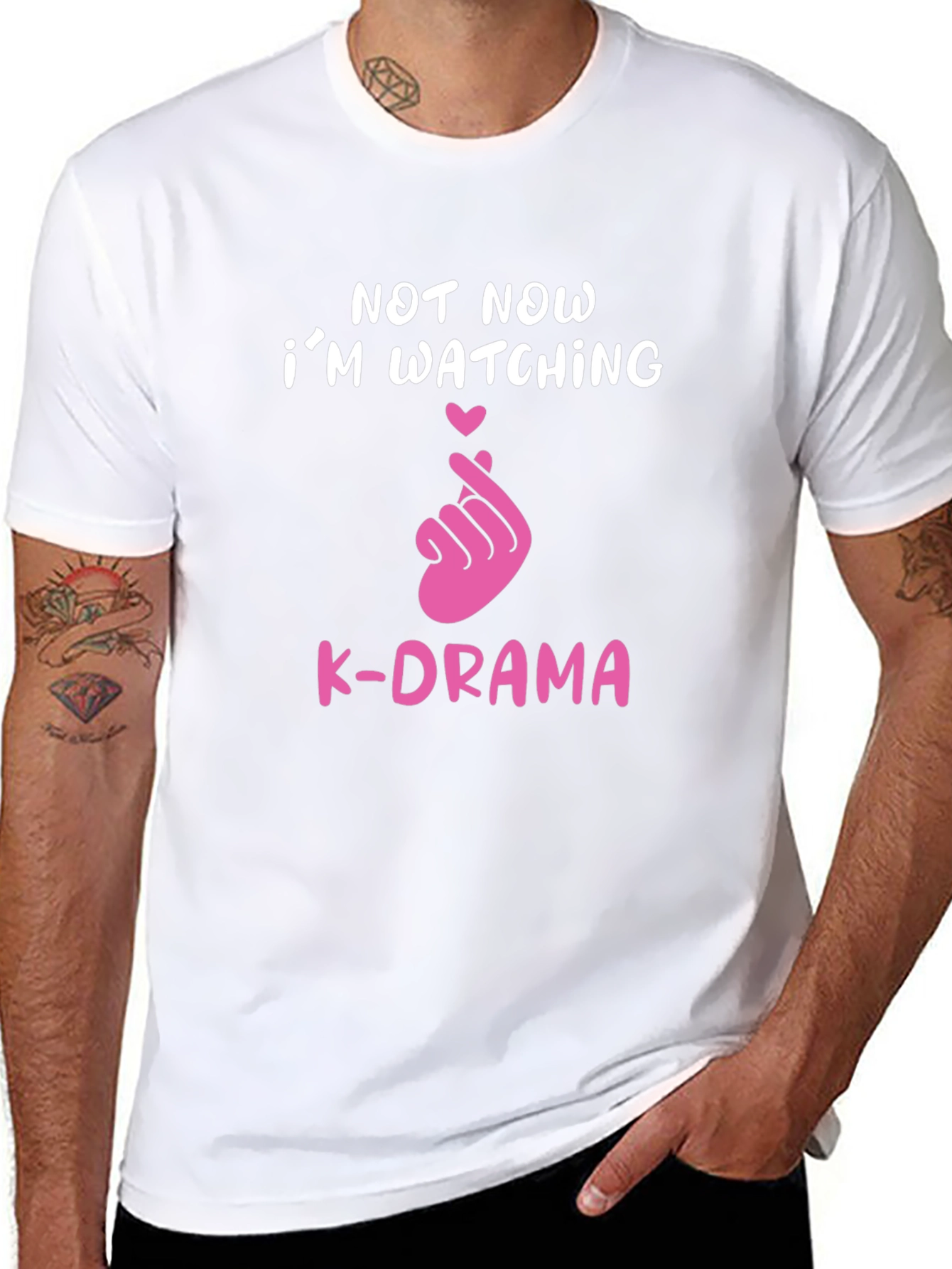 Not Now Watching K-Drama Tee