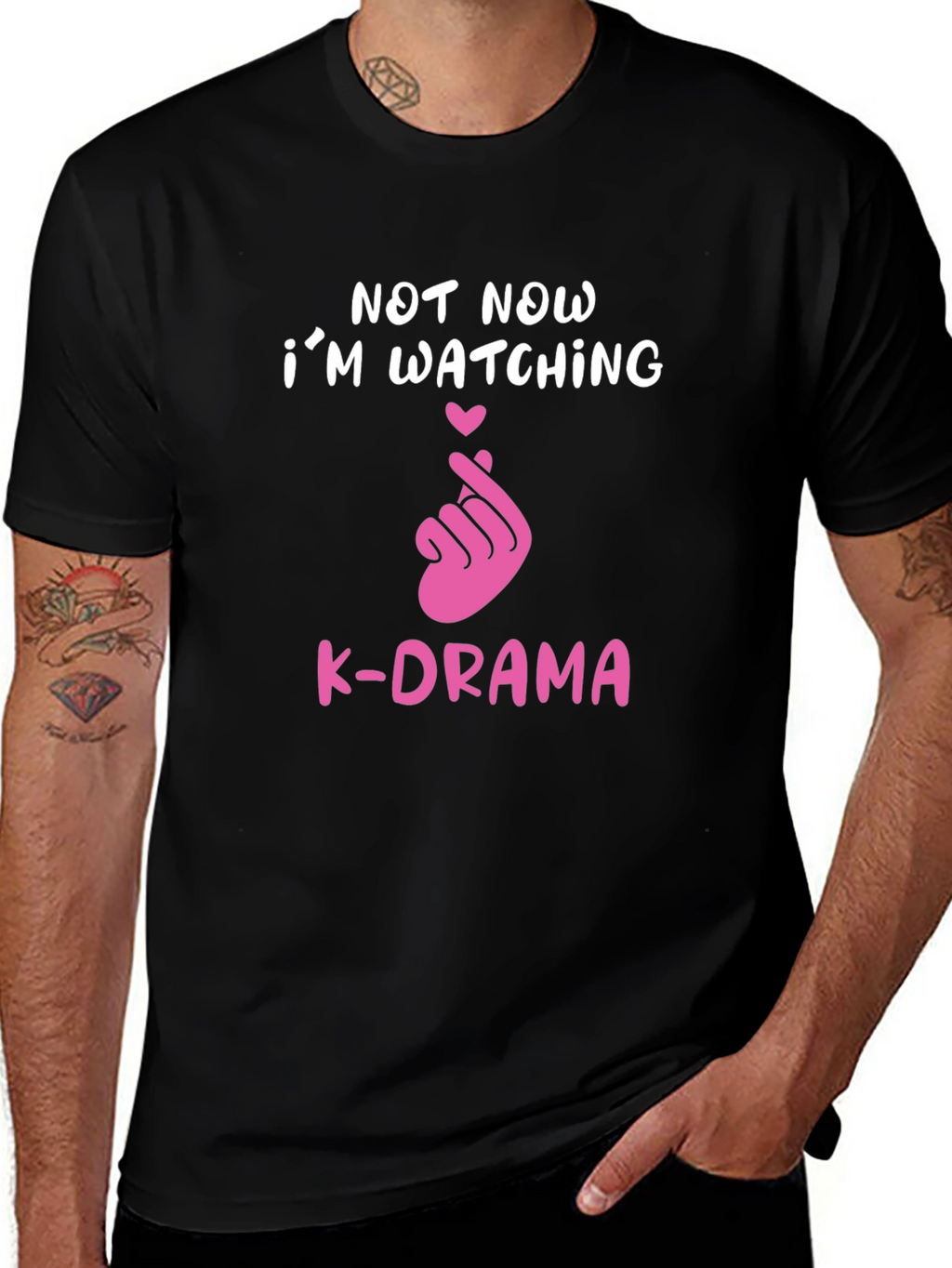 Not Now Watching K-Drama Tee