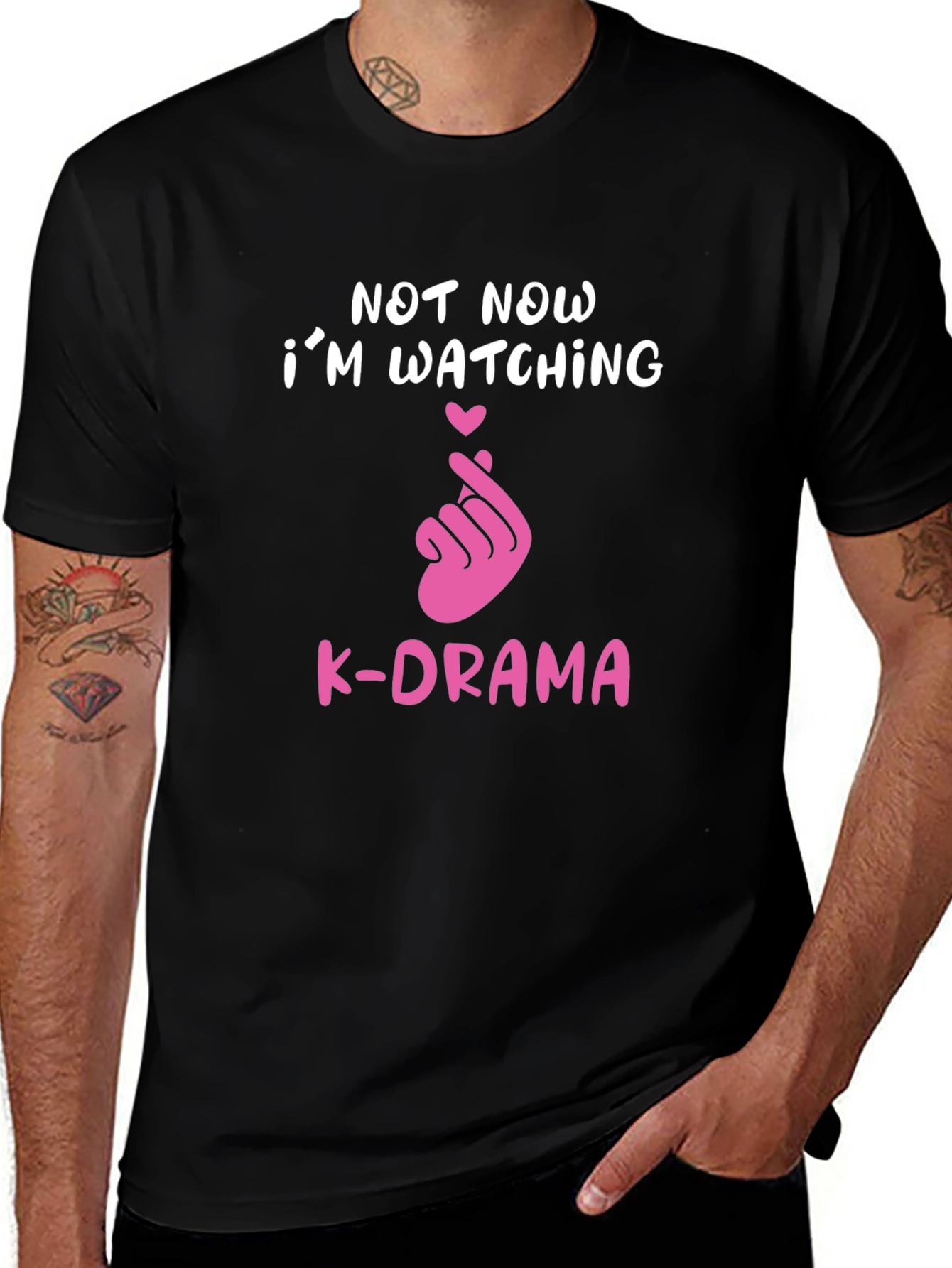 Not Now Watching K-Drama Tee