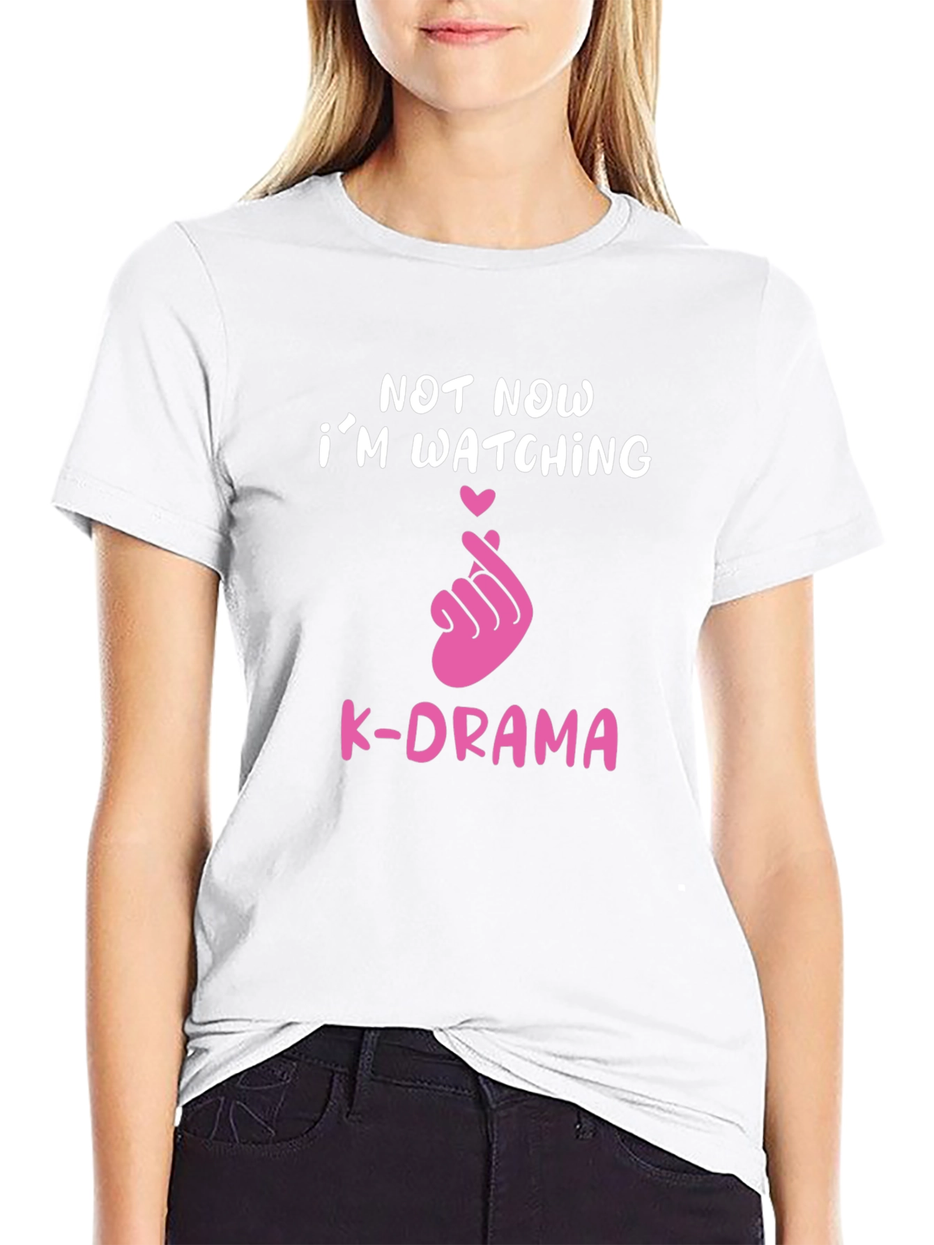 Not Now Watching K-Drama Tee
