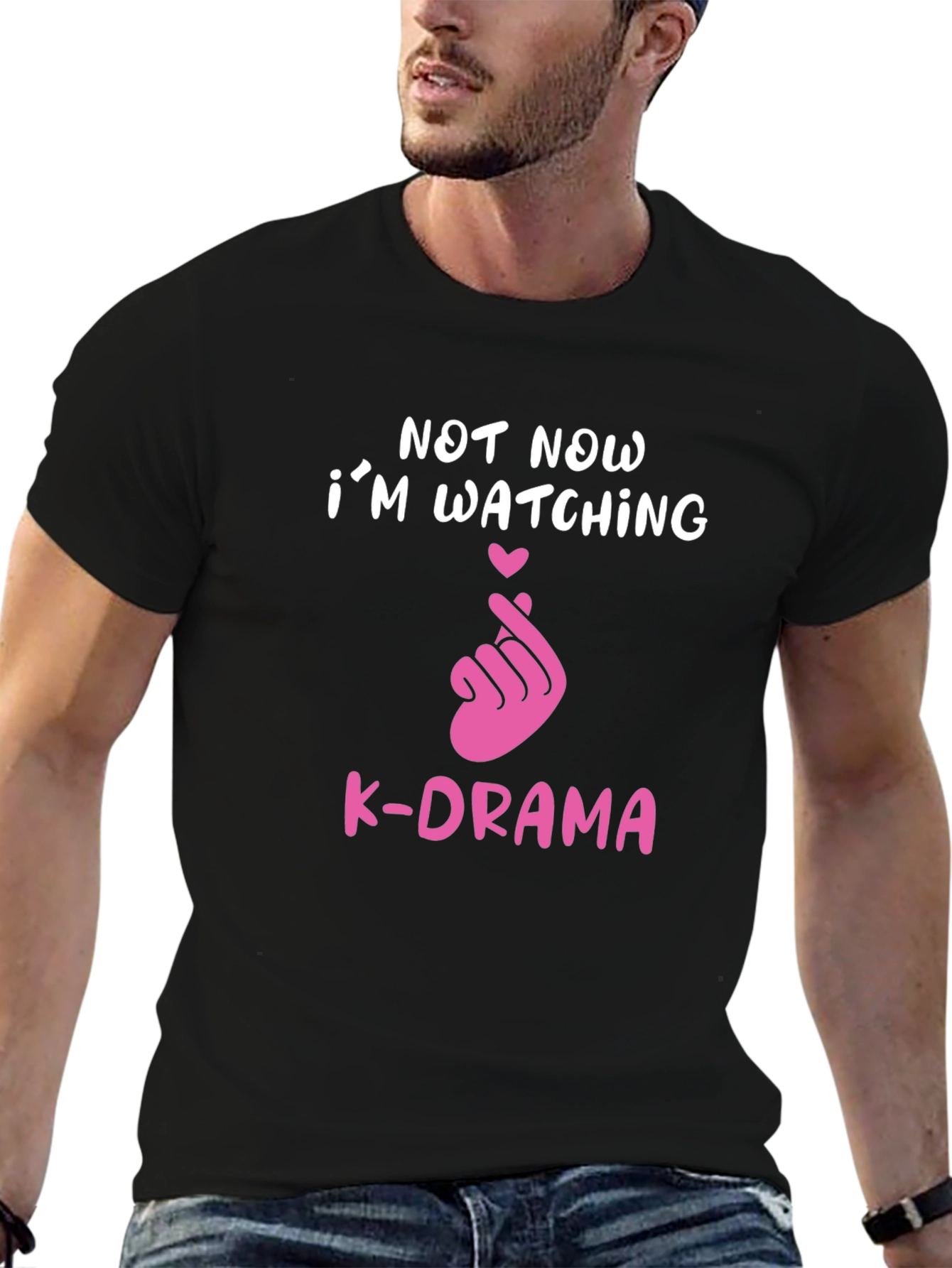 Not Now Watching K-Drama Tee
