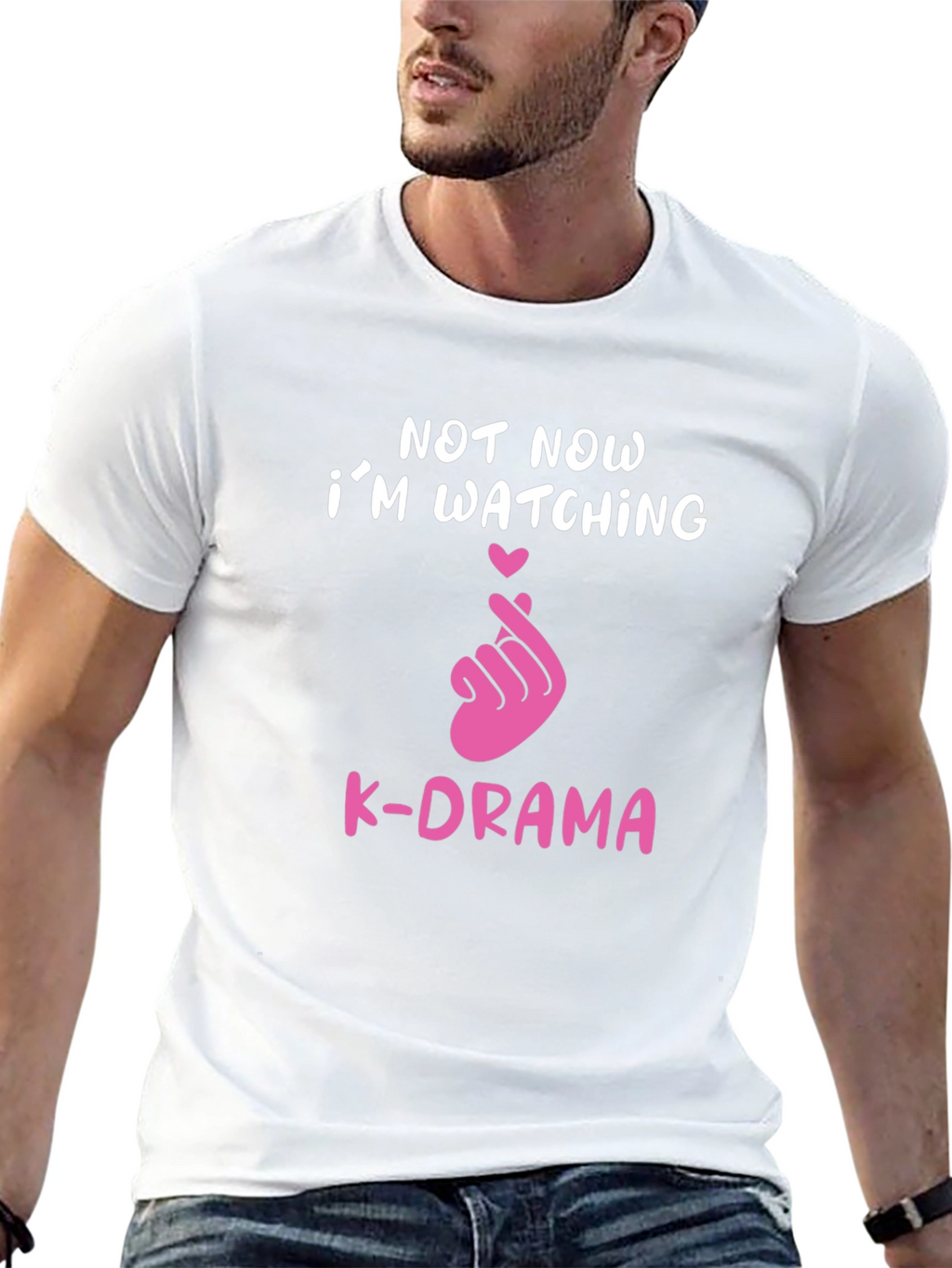 Not Now Watching K-Drama Tee