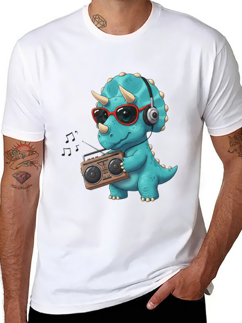 Dino Music T-Shirt