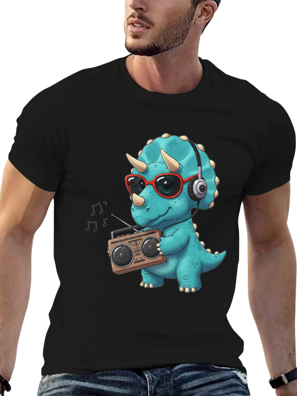 Dino Music T-Shirt