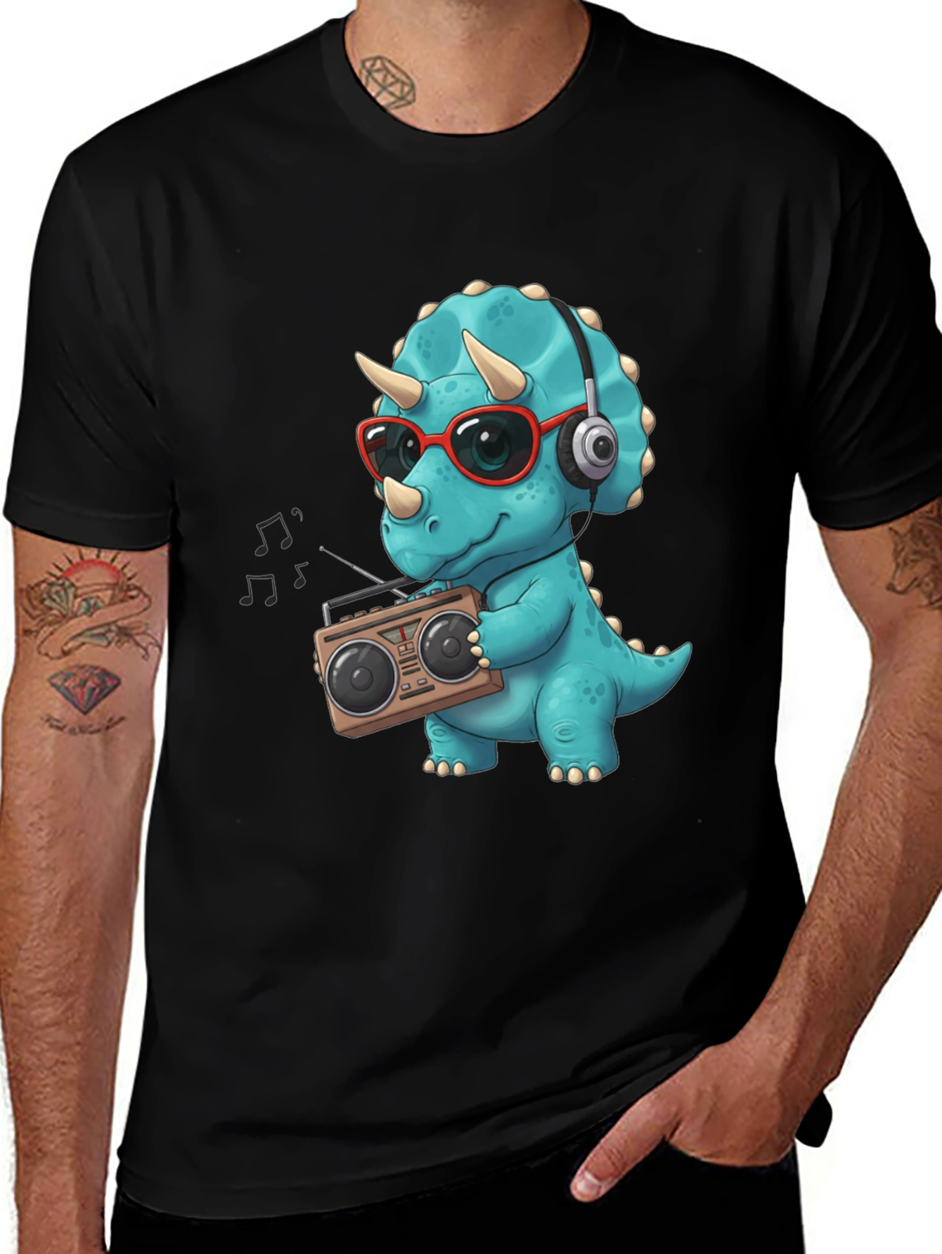 Dino Music T-Shirt