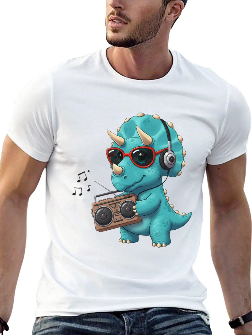 Dino Music T-Shirt