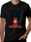 Black Afro Bubble Gum T-Shirt