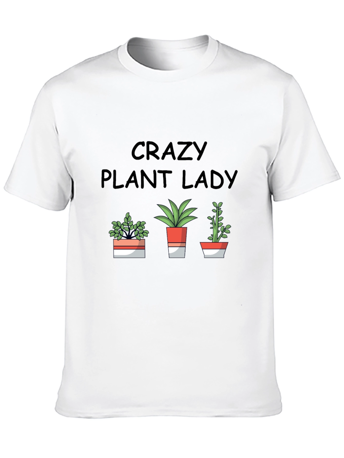 Crazy Plant Lady T-Shirt - Gardening Lover Tee