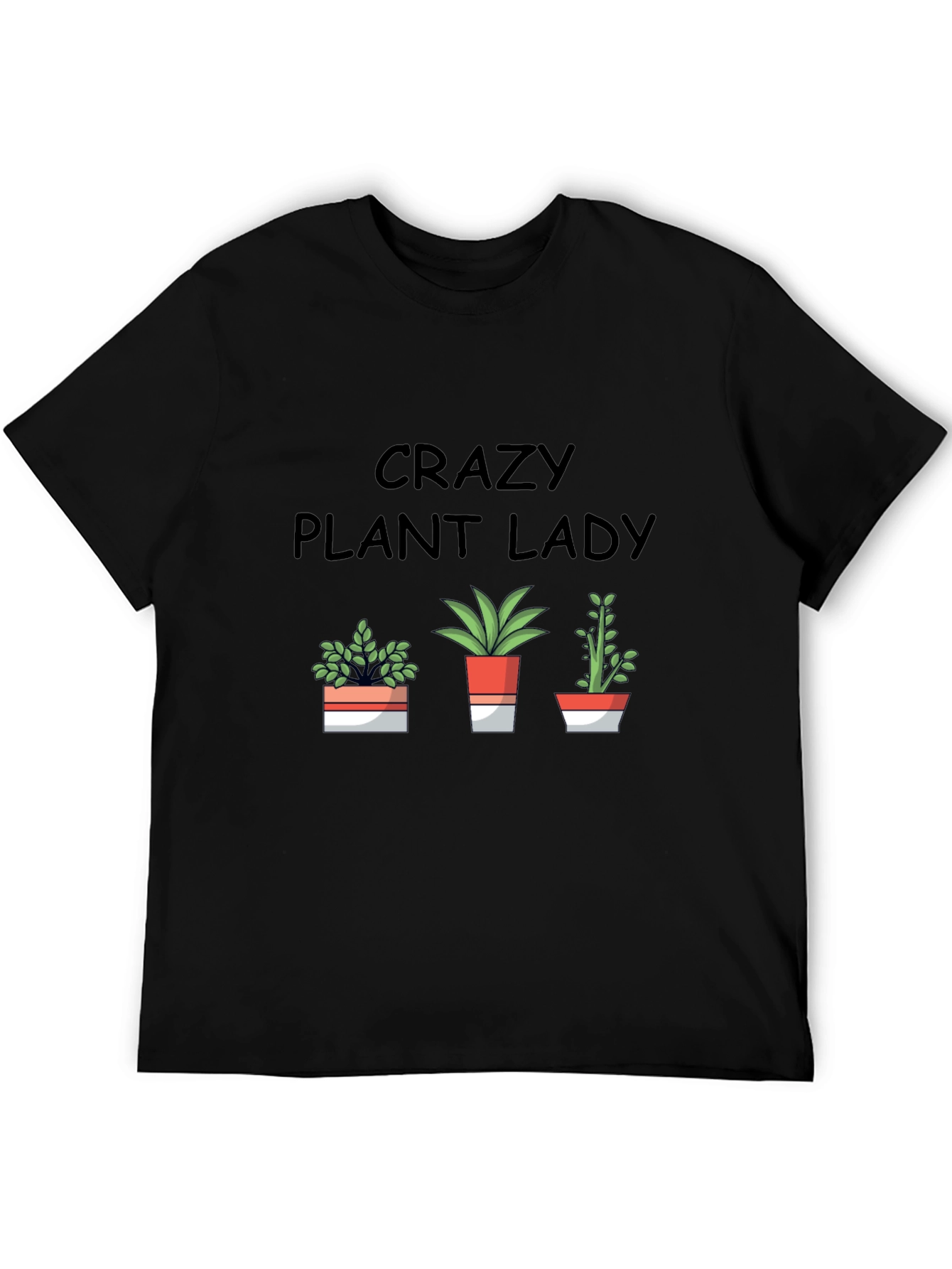 Crazy Plant Lady T-Shirt - Gardening Lover Tee