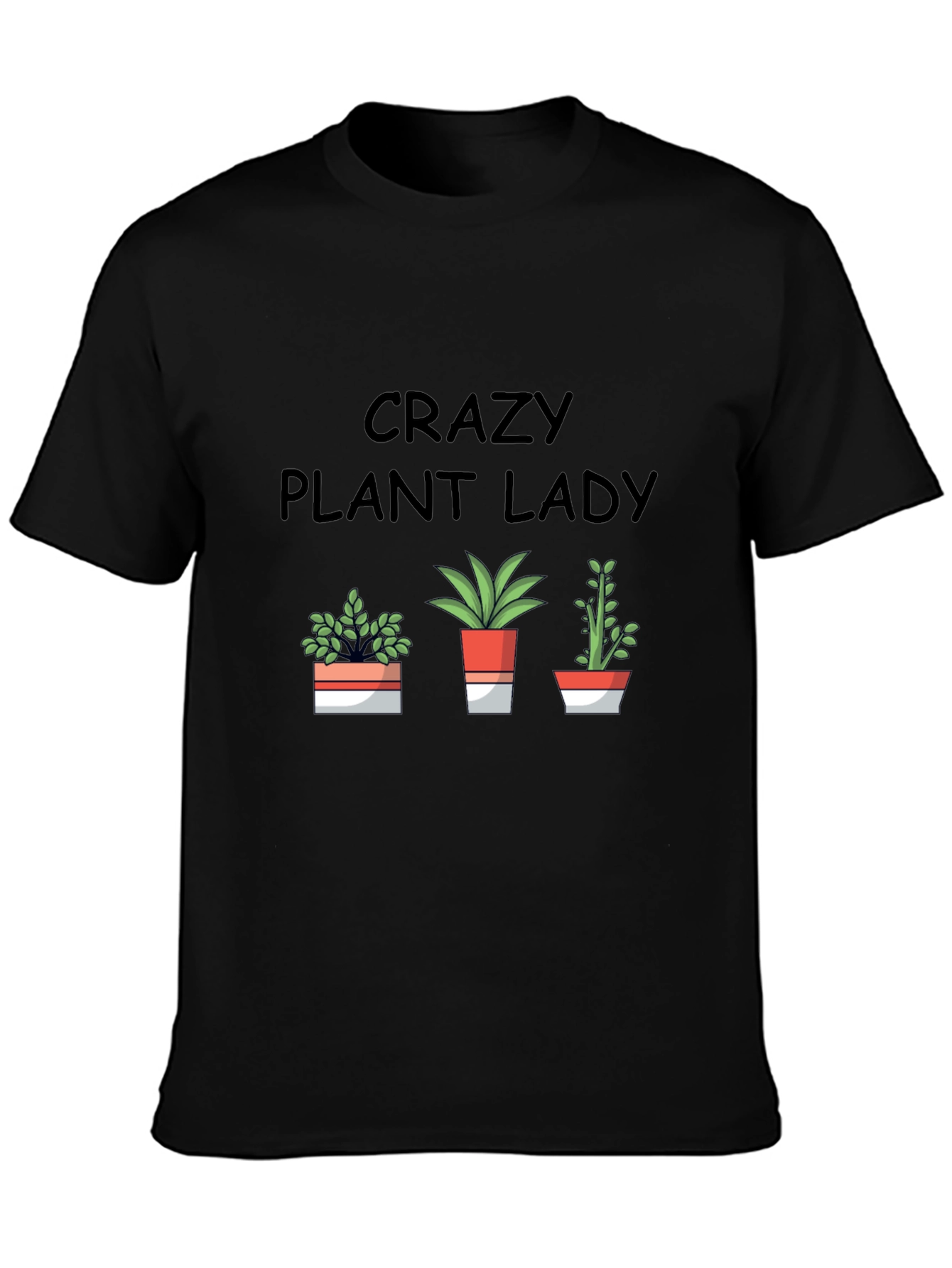 Crazy Plant Lady T-Shirt - Gardening Lover Tee